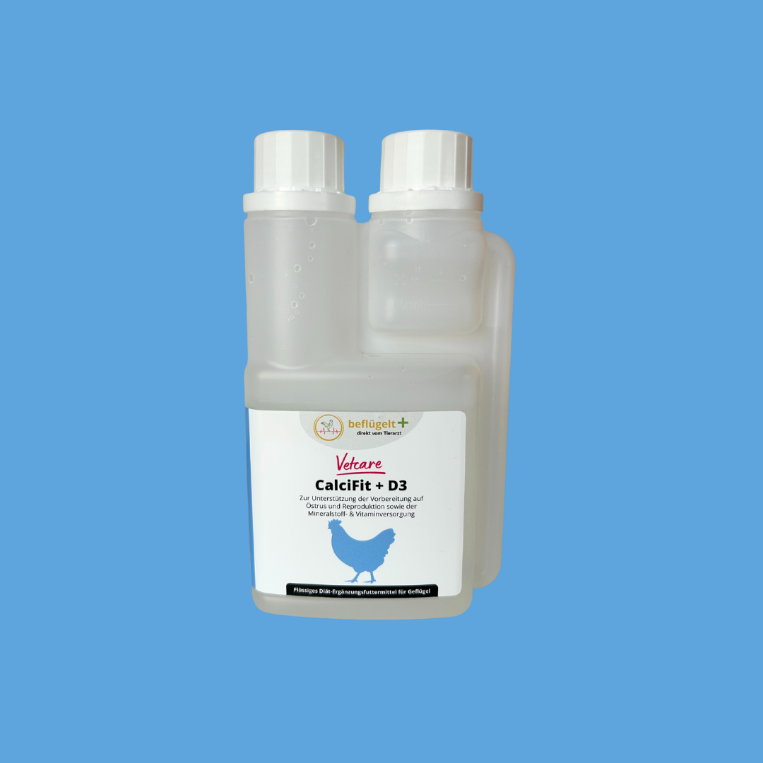 Calcifit + D3 für stabile Eischalen und ausgeglichenes Wachstum