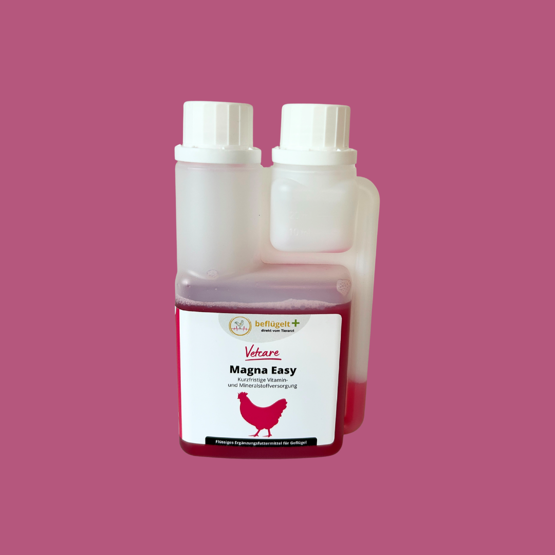 Magna Easy für Hühner bei Federpicken sowie zur Stressreduktion und Entspannung