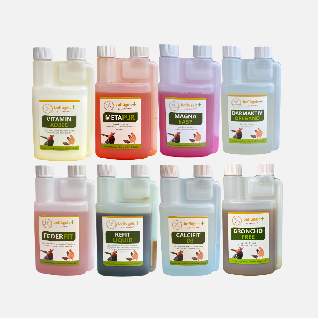 Hühnerhausapotheke inkl. gratis Erste Hilfe Basis-Set