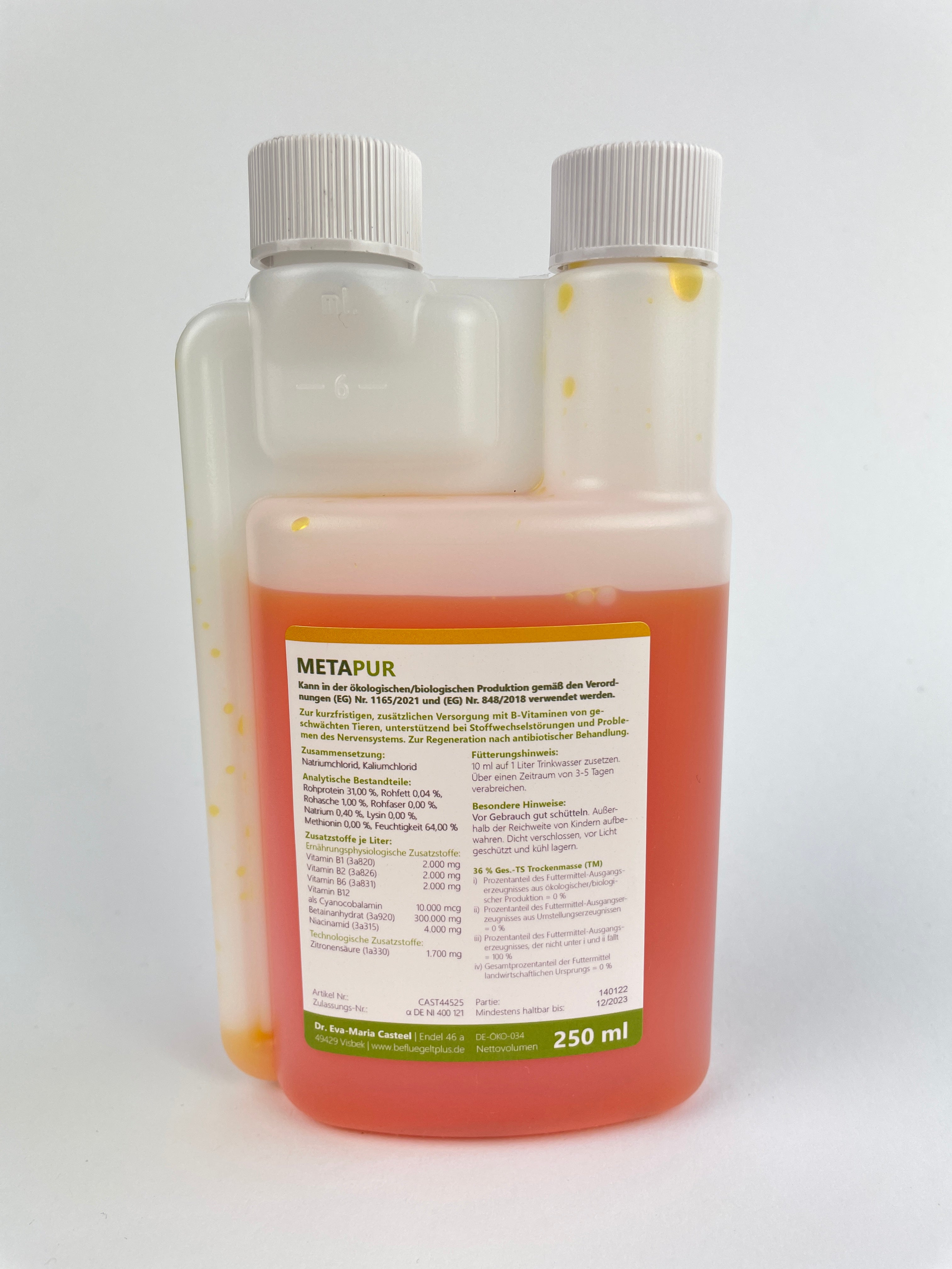 Metapur - für Hühner zur Regeneration und bei Stoffwechselstörungen