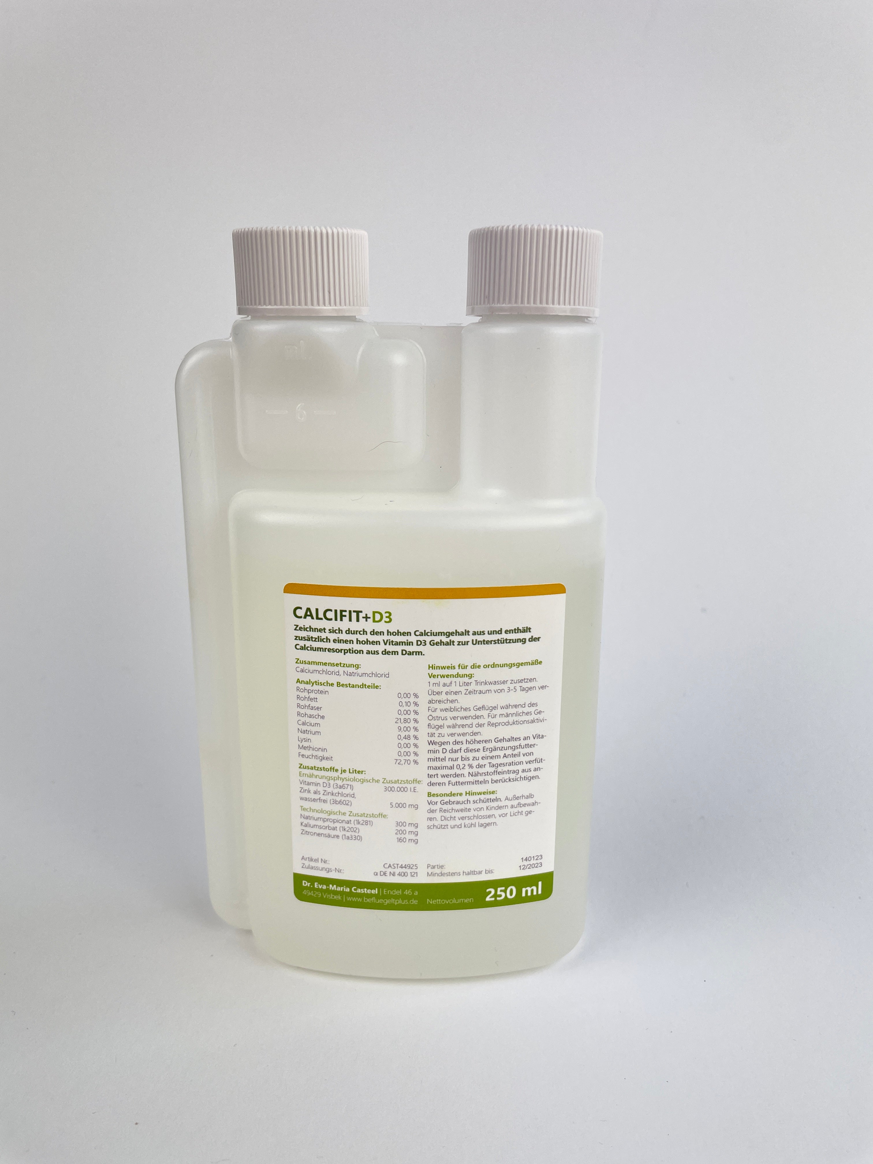 Calcifit + D3  für stabile Eischalen und ausgeglichenes Wachstum