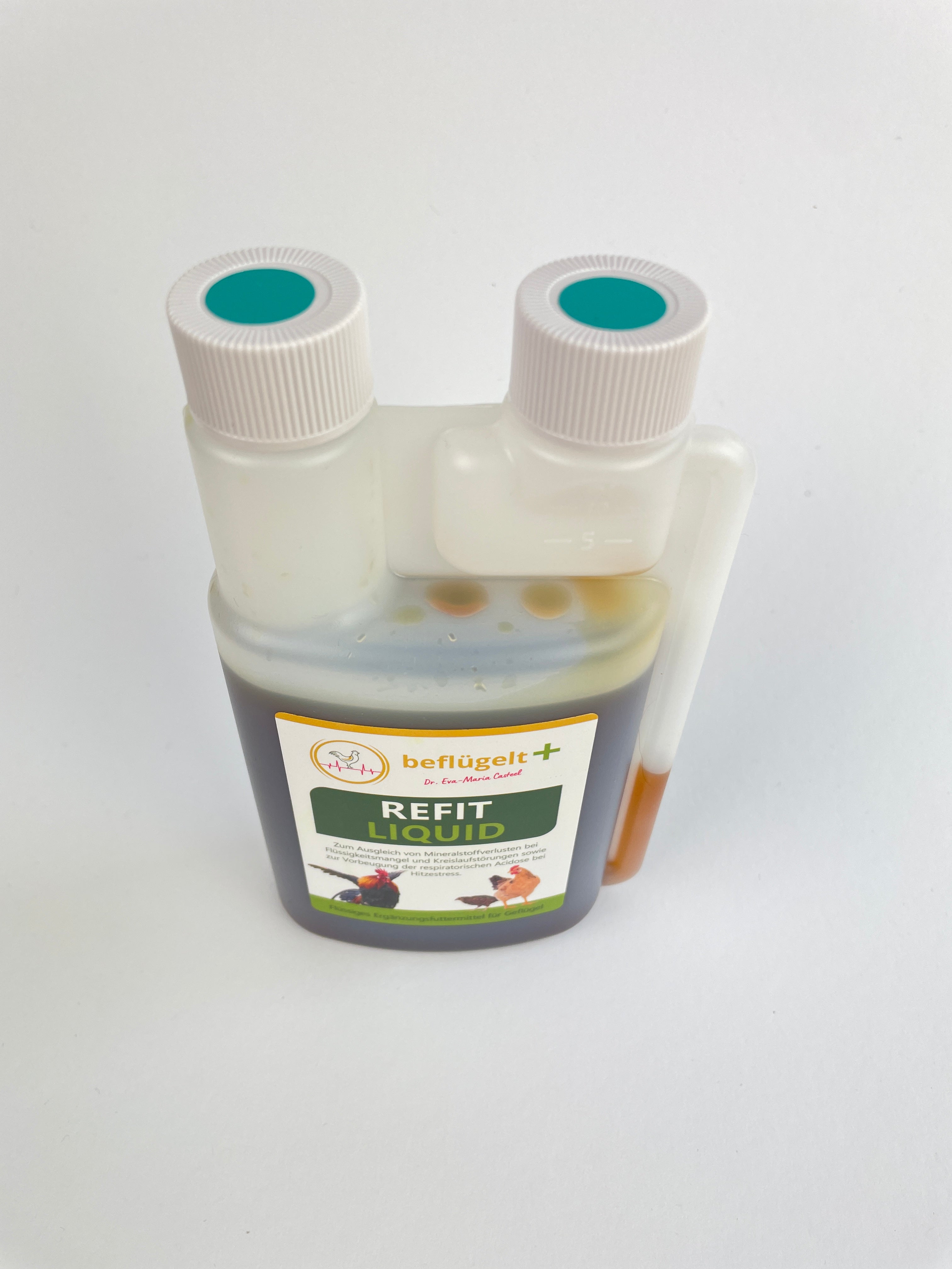 Refit Liquid Elektrolyte für Hühner bei Kreislaufstörungen und zum Ausgleich von Flüssigkeitsmangel