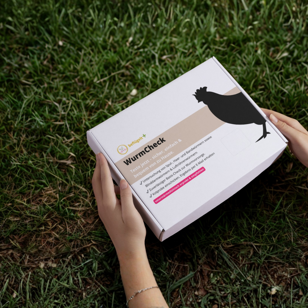 WurmCheck – Kotprobe für Hühner I Kotuntersuchung für zu Hause
