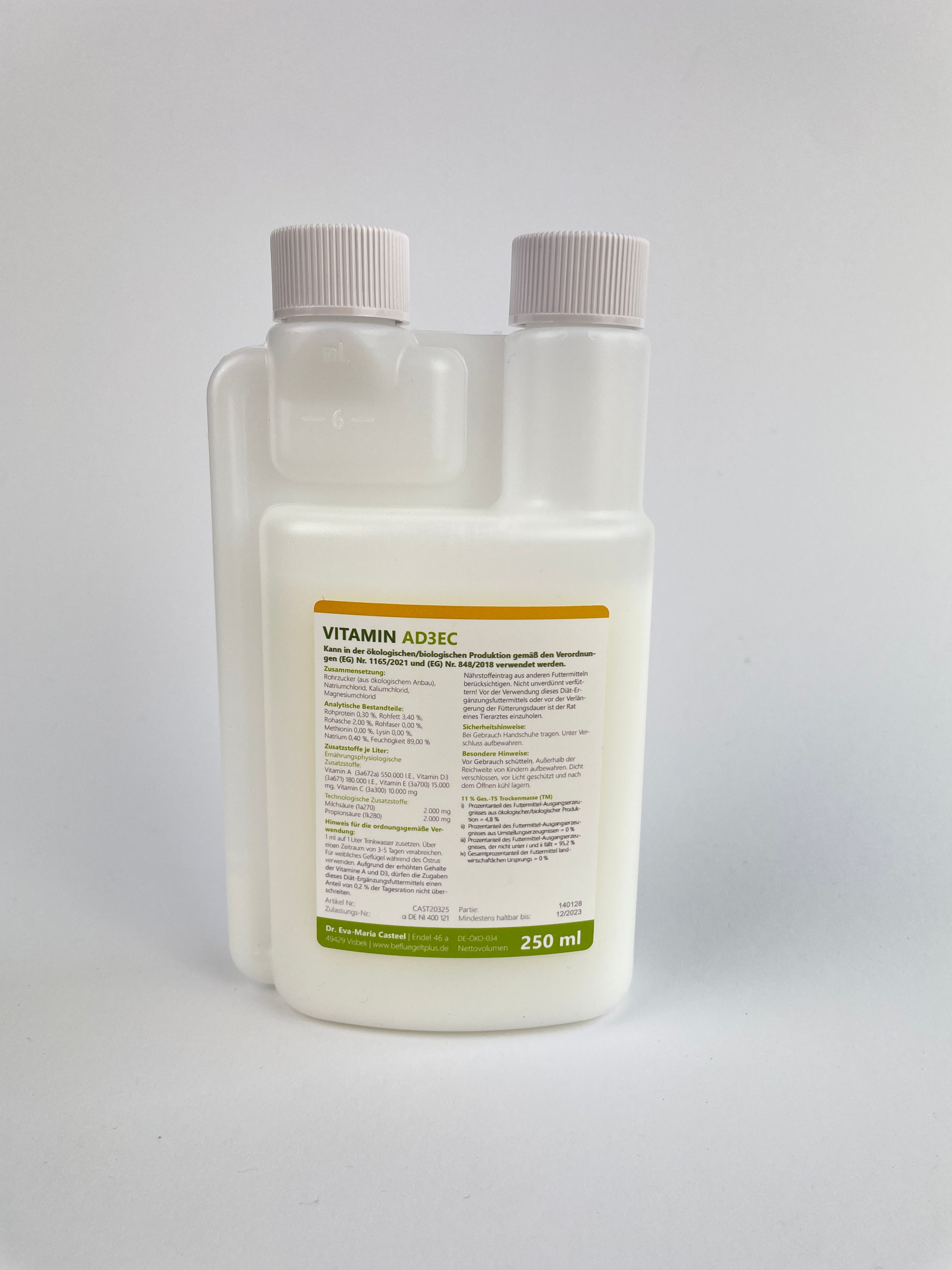 Vitamin AD3EC für Hühner während der Legetätigkeit, des Wachstums und der Regeneration